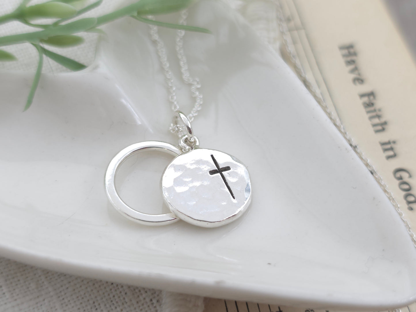 Sterling Silver "Empty Tomb" Necklace