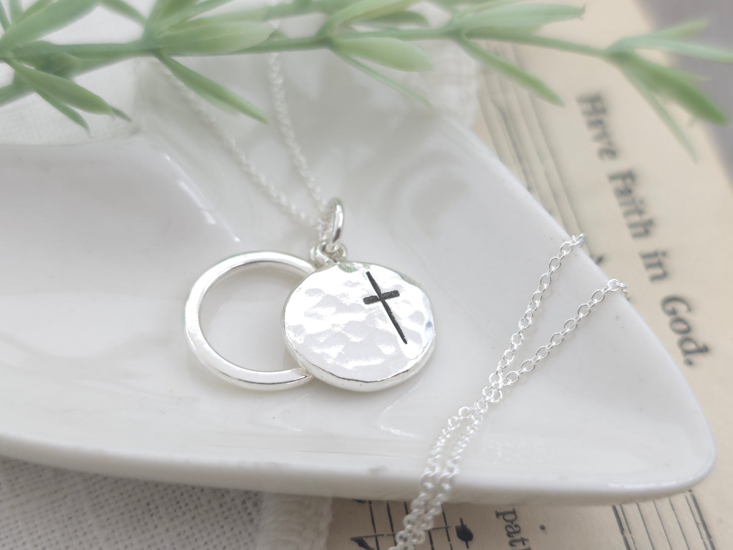 Sterling Silver "Empty Tomb" Necklace