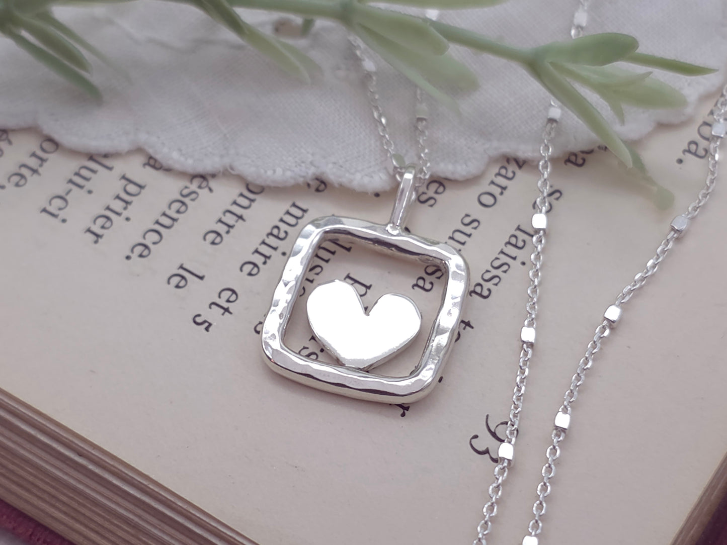 Sterling Silver Heart Necklace