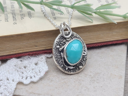 Sterling Silver & Turquoise Necklace