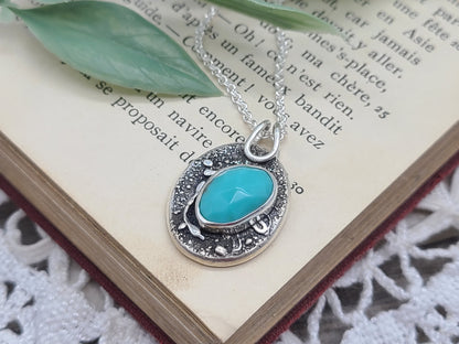 Sterling Silver & Turquoise Necklace