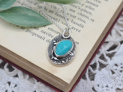 Sterling Silver & Turquoise Necklace